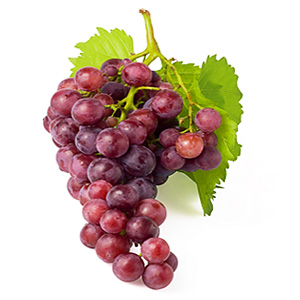 Red grapes